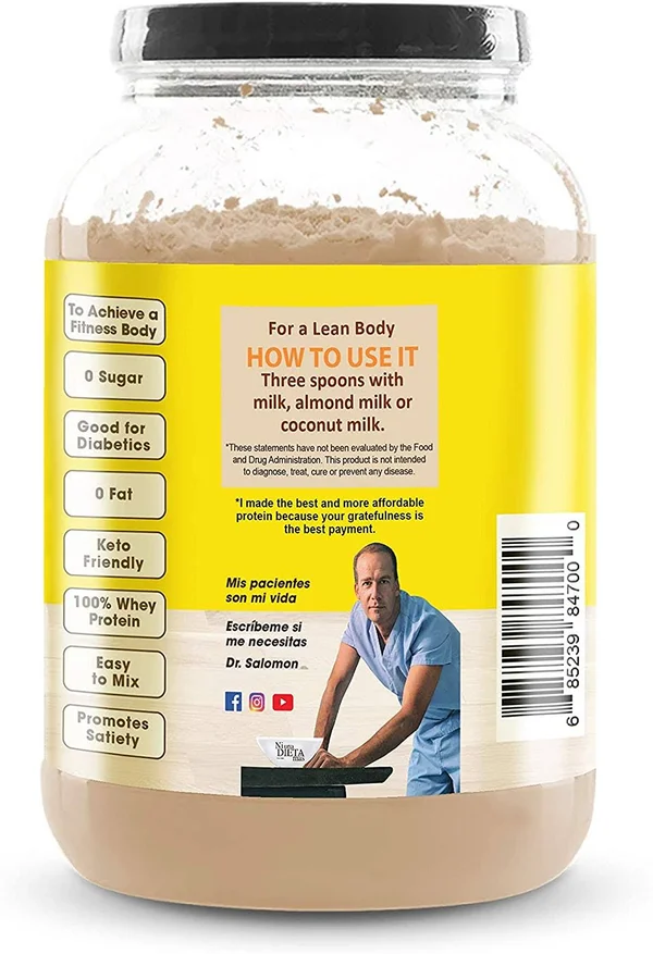 Ni Una Dieta MAS - Whey Protein Isolate