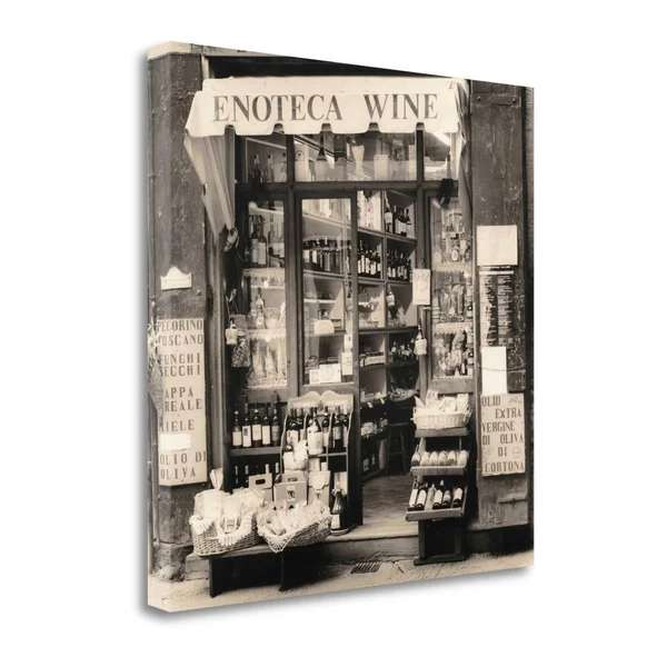 Tangletown Fine Art 'Enoteca Toscana' by Alan Blaustein Photographic Print on Wrapped Canvas
