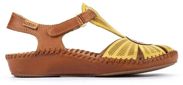 Pikolinos Women's Puerto Vallarta Closed Toe Sandal 655-0575 - Size: 35, Sol Calfskin