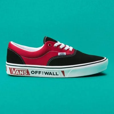 Vans ComfyCush Era Black/Chili Pepper