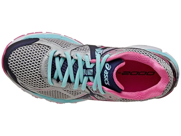 Asics Women's GT-2000 3 (D) Wide Running Shoe Lightning/Hot Pink/Navy
