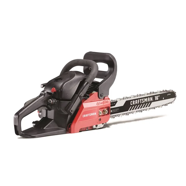 Craftsman 41AY4216791 S165 42cc Full Crank 2-Cycle Gas Chainsaw-16-Inch Bar and Automatic Chain Oiler-Carrying Case Included, Li