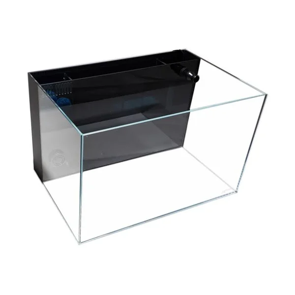 Lifegard Aquatics Ultra Low Iron Glass Crystal Aquarium with Built-in Back Filter - 24 Gallons