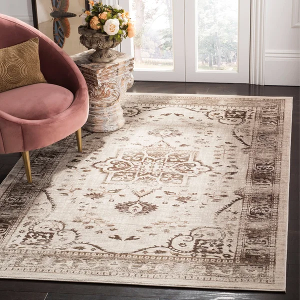 Safavieh EVK509A Evoke Navy, Gold Area Rug - 9& x 12&