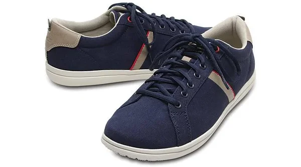 Crocs Navy, Stucco Men's Crocs Torino Lace-Up Shoes C1040390