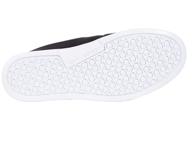 DC Mens Villain 2 Slip on Loafers, Black/Black/White, 8