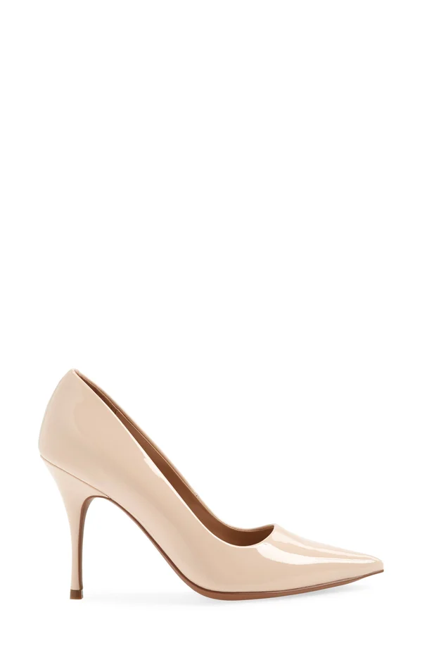 Linea Paolo Payton Pointy Toe Pump - Beige - 10.5 M