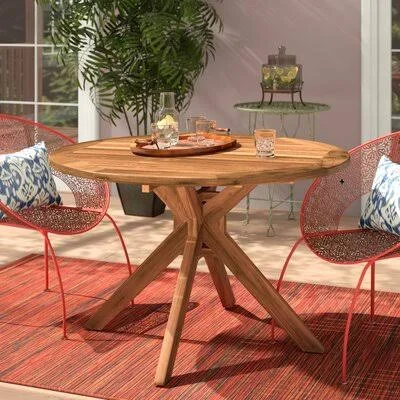Kaylie Solid Wood Dining Table Mistana