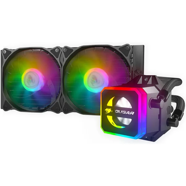 Cougar Helor 240 RGB CPU Aluminum Cooling Kit w/ 2 Fans 240mm