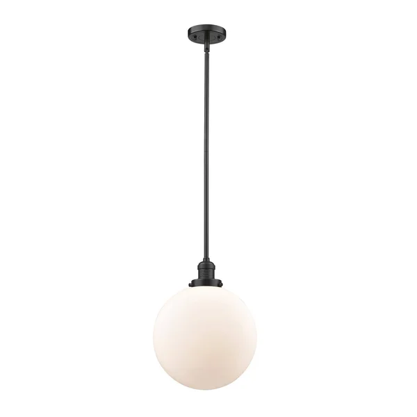 Innovations 201S-OB-G201-12-LED Oil Rubbed Bronze XX-Large Beacon 1 Light Mini Pendant
