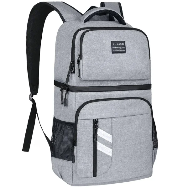 Forich Cooler Backpack Insulated Soft Backpack Cooler Bag Leak Proof Lightweight Cooler Backpack for Men Women to Lunch Work Bea