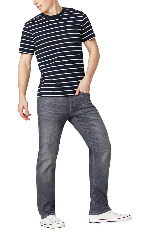 Mavi Men's Zach Regular Rise Straight Leg Jeans