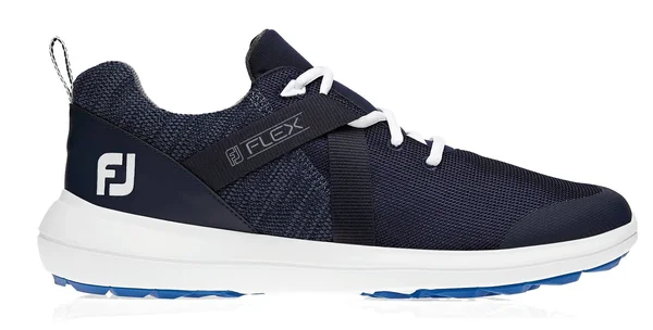 FootJoy Men's Flex Spikeless Golf Shoes Size 8 - Navy