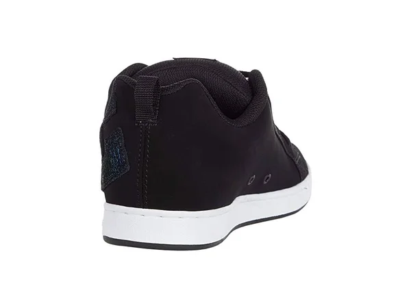 DC Court Graffik W Women's Skate Shoes Black/Rainbow : 5.5 B - Medium