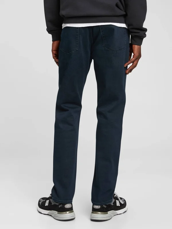 Gap Men's Soft Wear Slim Jeans with Washwell Dark Blue Tall Size 36W