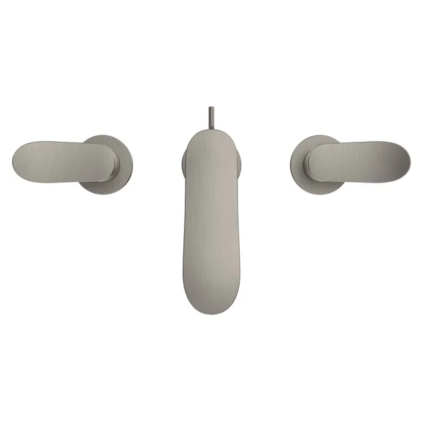 Toto Go Two Handle Widespread 1.2 GPM Bathroom Sink Faucet - Brushed Nickel - TLG01201U#BN
