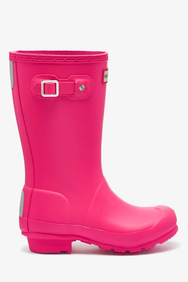 Hunter Original Kids Wellingtons - Bright Pink