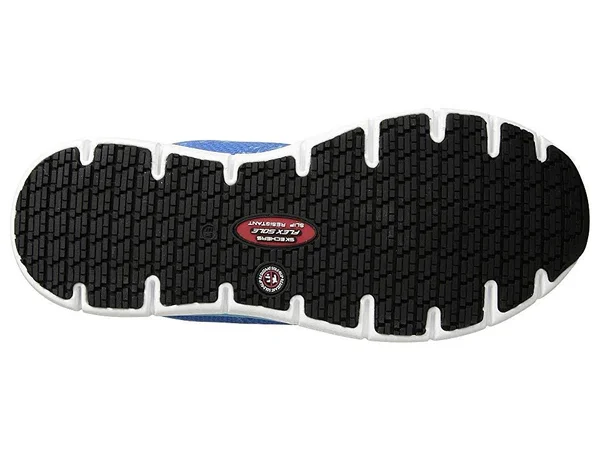 Women's Skechers Work Relaxed Fit Comfort Flex Pro HC SR Sneaker - Blue