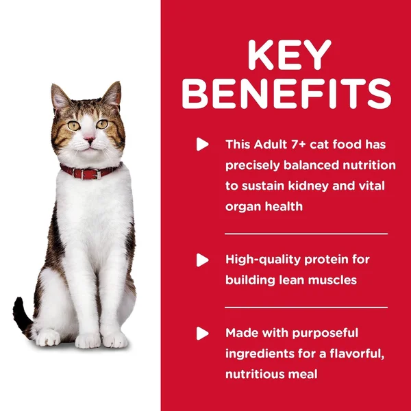 Science Diet Mature Adult Cat Food, Tender Chicken Dinner - 5.5 oz can