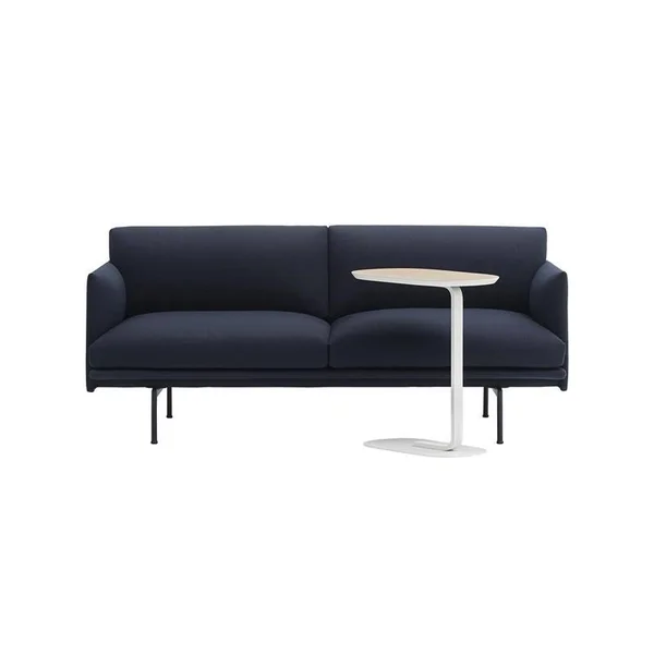 Muuto - Relate Side Table, H 73, 5 cm, Dark Green