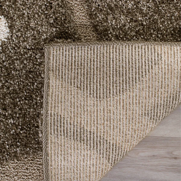 Safavieh Florida Shag Smoke & Beige 2&-3x22 x 11& Rug