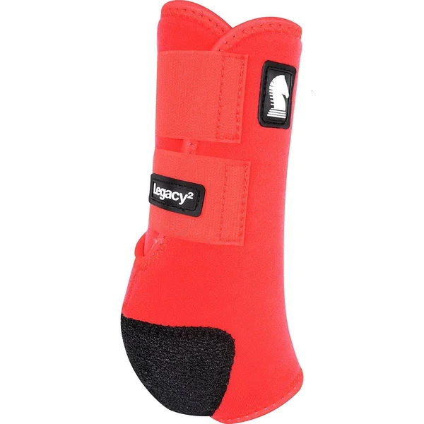 Classic Equine Legacy2 Front Boots Small Red
