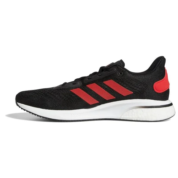 Adidas Cardinals Supernova Shoes Black M 12 - W 13 - Mens Running Shoes