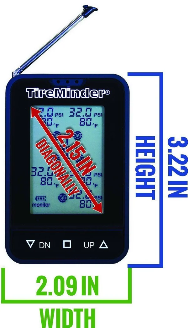 Tire Minder Tm55c-a Pressure Monitoring System TPMS for Cars