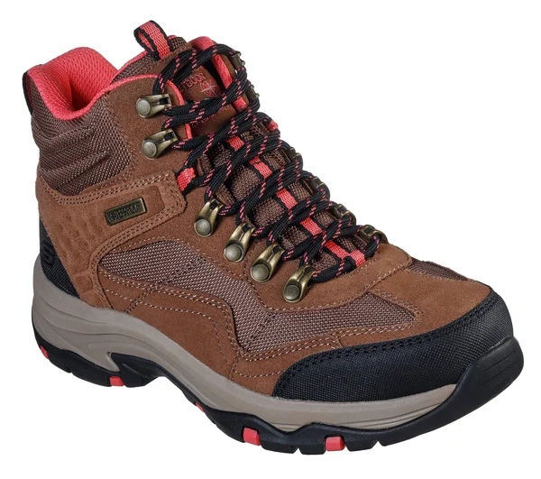 Skechers Women's Relaxed Fit Trego Base Camp Hiking Boot, Tan