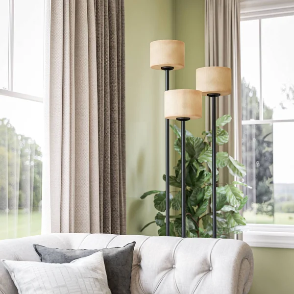 Kenroy Home Matrielle 3-Light Torchiere, Oil Rubbed Bronze