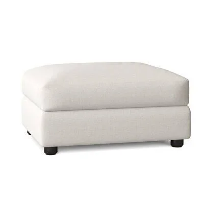 Madison Ottoman Wayfair Custom Upholstery Body Fabric: Bevin Natural