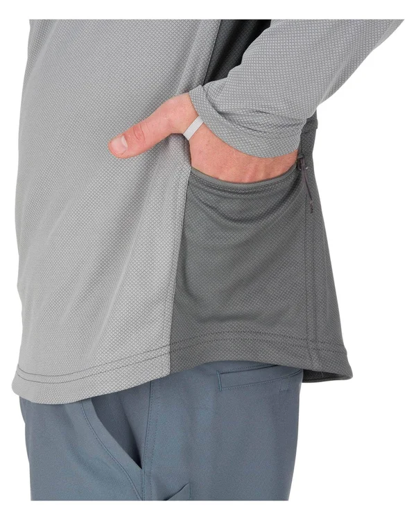 Simms Solarflex Plus Hoody L - Granite
