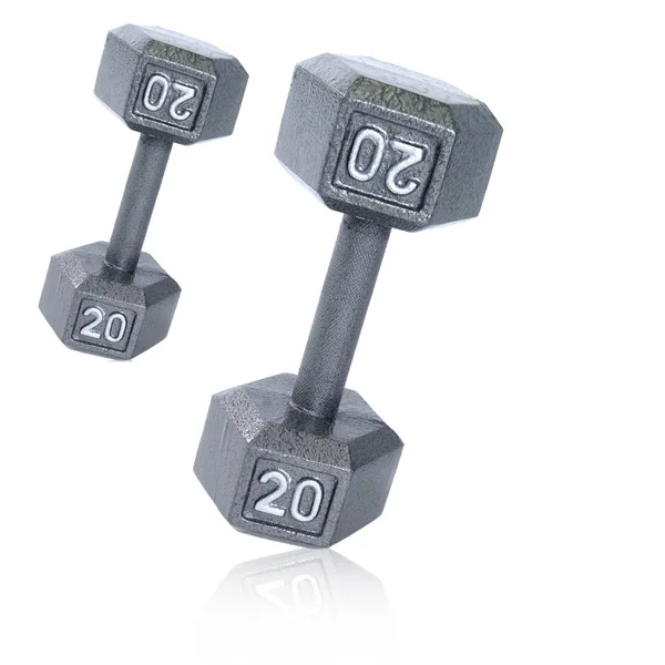 Cap Barbell Cast Iron Hex Dumbbell - Single - 20 lb
