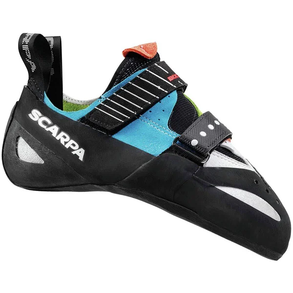 Scarpa Boostic Climbing Shoe - 38.5 - Parrot/Spring/Turquoise