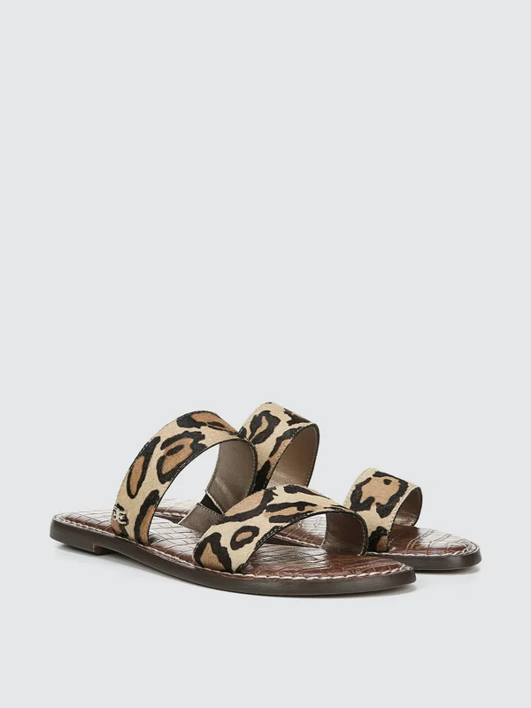 Sam Edelman Women's Gala Slide Sandals - Leopard