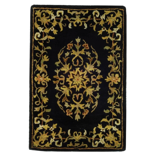 Safavieh Heritage HG640A Area Rug - Beige/Green, Size 4& x 4& Round