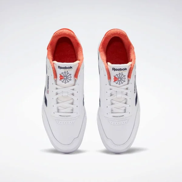 Reebok Club C Revenge Legacy Shoes Mens Sneakers 6 Ftwr White - Vector Navy, Dynamic Red