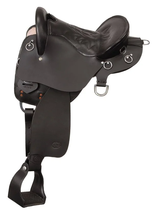 King Series Trekker Endurance Saddle, Brown