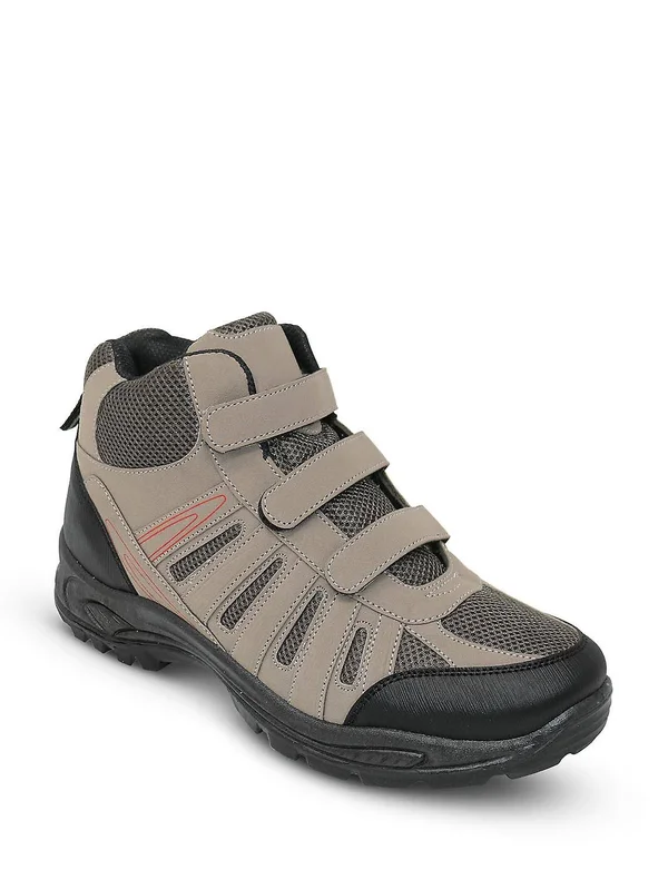 Chums Mens Boots Wide Fit Touch Fasten Wide Fit Grey 13 UK