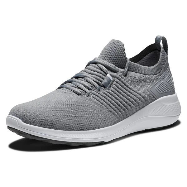 FootJoy Flex XP Spikeless Golf Shoes - Grey 8.5 X-Wide