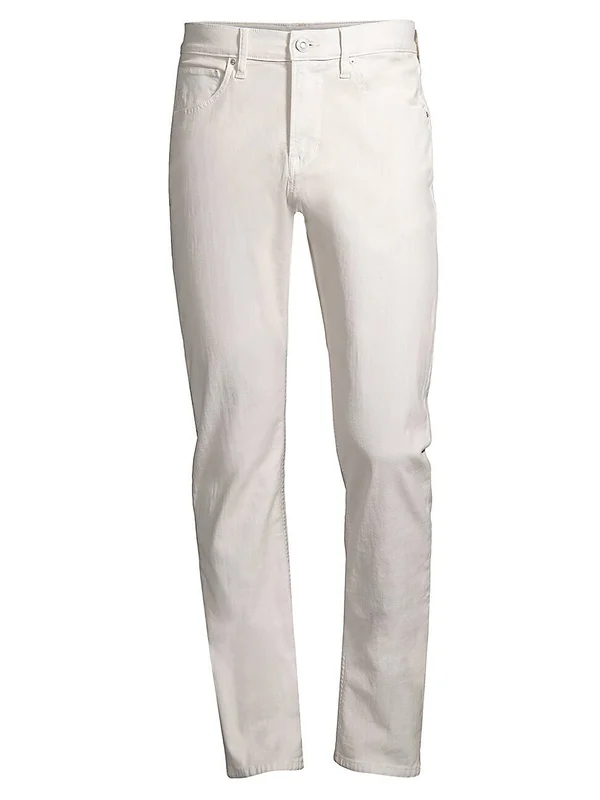 Hudson Jeans Blake White Slim Straight Leg Jean