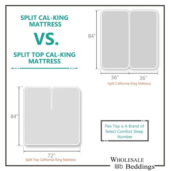 Top Split California King Sheets 650Tc Cotton Blend Sage