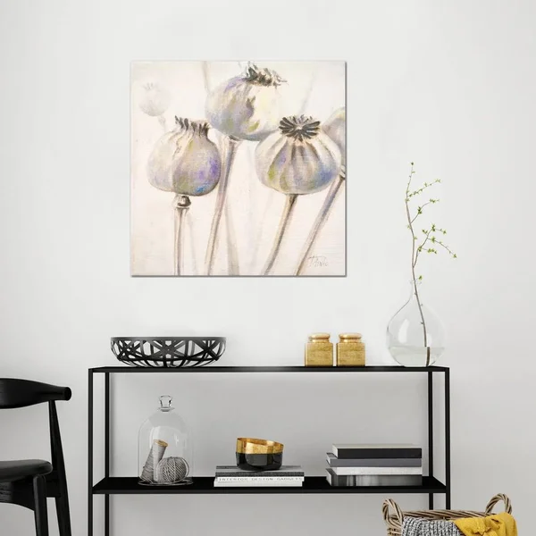 Patricia Pinto Canvas Wall Decor Art Prints - Poppy Seeds I ( Floral & Botanical > Flowers > Poppies art)