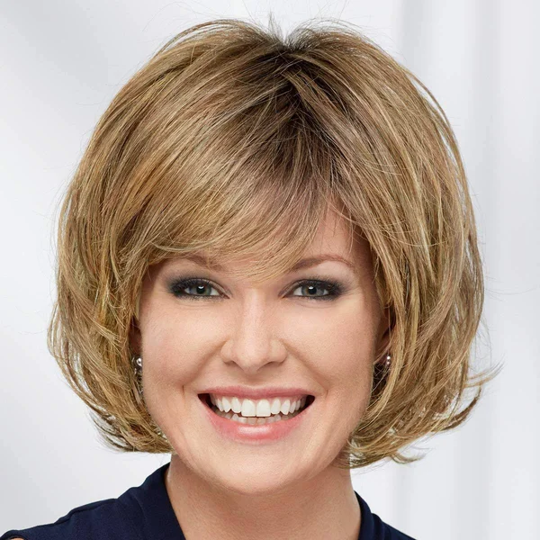 Jamie Lynn VersaFiber Wig by Paula Young in Blonde - Mid-Length Straight Wig