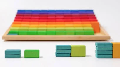 Grimm&s Large Stepped Counting Blocks