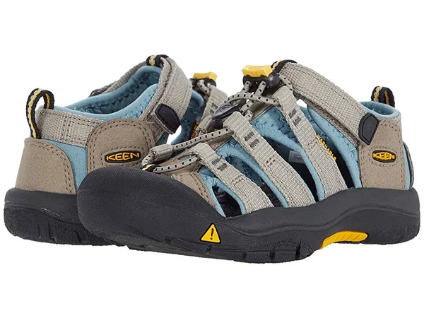 Keen Little Kids' Newport H2 Sandals Size 9 - in Timberwolf/Smoke Blue