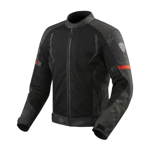 REV&IT! Torque Jacket Black, Army Green, XXL