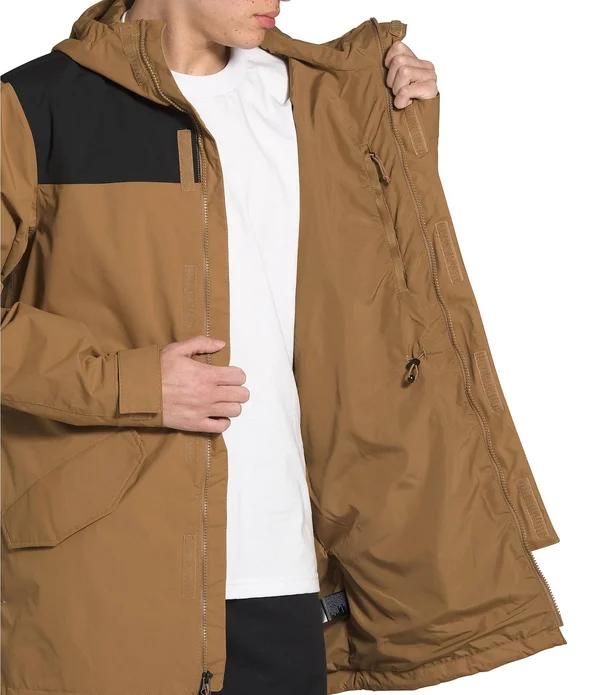 The North Face City Breeze Rain Parka - Men's M Aviator Navy/TNF Black