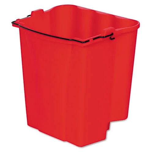 Rubbermaid Commercial Wavebrake Bucket, 8.75 gal, Yellow