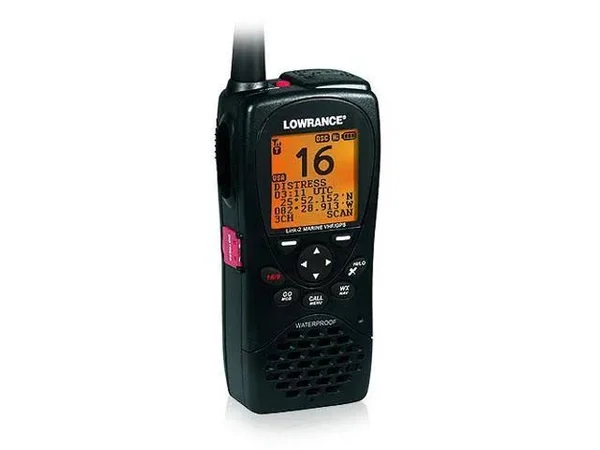 Lowrance Link-2 VHF GPS Handheld Radio